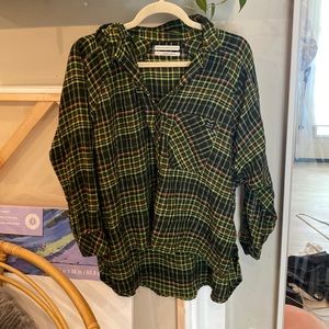 Green flannel